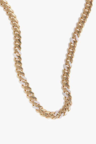 Miami Vice Cuban Link Chain in 14k Yellow Gold