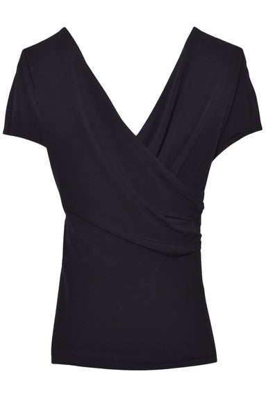 By Malene Birger Clothing Crepe Top in Black