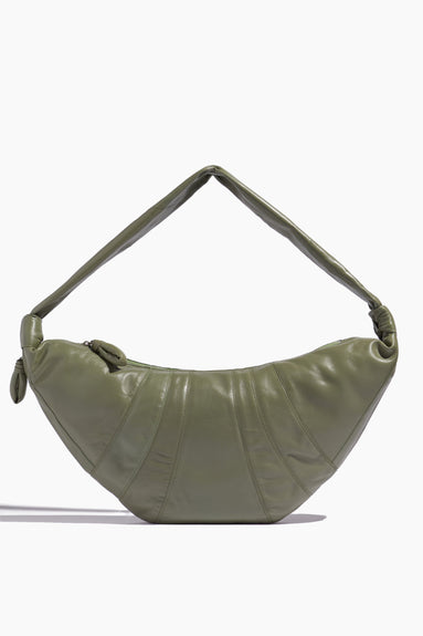 Lemaire Shoulder Bags Large Croissant Bag in Hedge Green