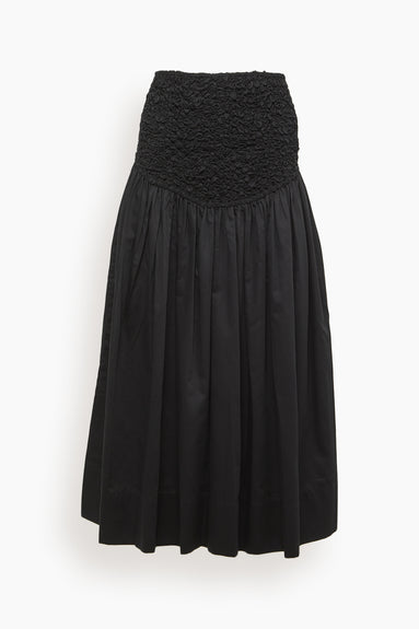 Popcorn Nicole Skirt in Black