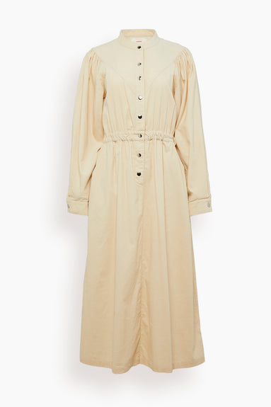 Audrey Dress in Cream Cord