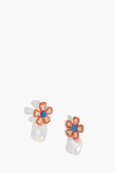 Crown Daisy Earrings in Multi
