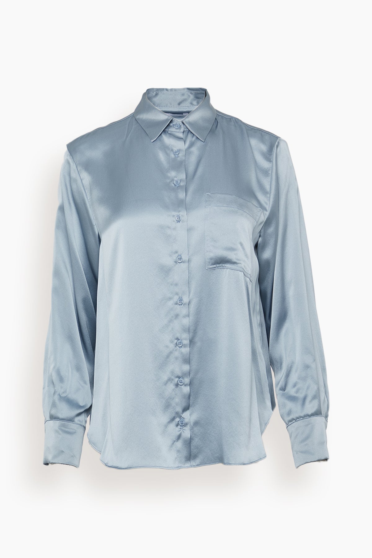 Kime Silk Button Up Shirt in Gemini