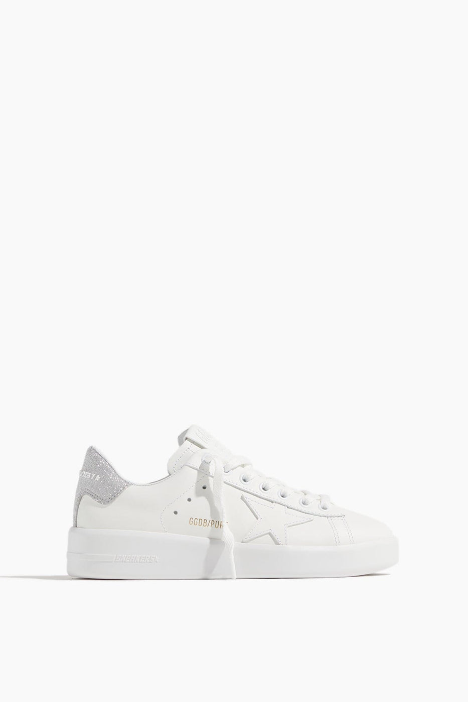 Golden Goose Shoes Low Top Sneakers Pure Star Sneaker in White/Silver