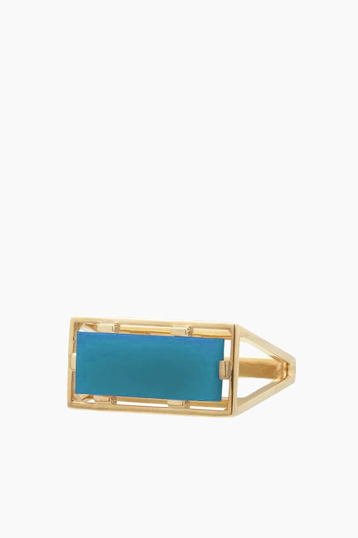 Aliita Rings Diaspro Ring in Blue Jade Aliita Diaspro Ring in Blue Jade