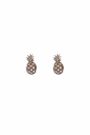 Theodosia Earrings Pineapple Studs