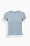 Yael Fitted Rib T-Shirt in Gemini