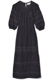 Sea Clothing Aster Pintuck Day Dress in Black
