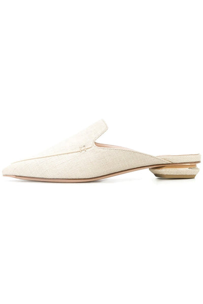 Beya Flat Mule - Natural