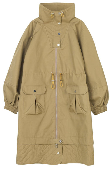 Ganni Clothing Double Cotton Jacket in Tigers Eye Ganni Double Cotton Jacket in Tigers Eye