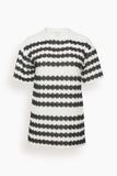 Giambattista Valli Tops T-Shirt in Ivory/Black