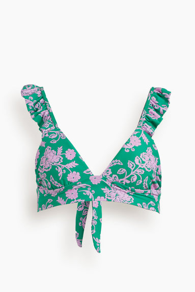 Kapri Bikini Top in Caprisyn Green