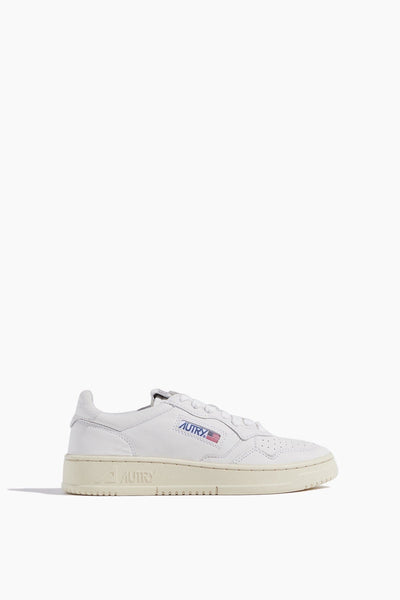 01 Low Sneakers in Goat/Goat White