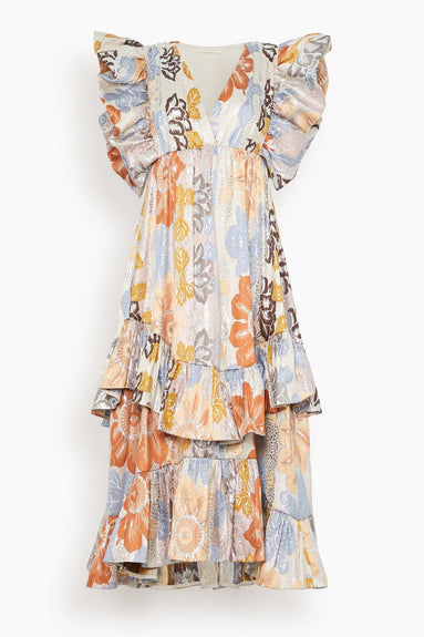 Ulla Johnson Dresses Fontaine Dress in Ocean Jasper