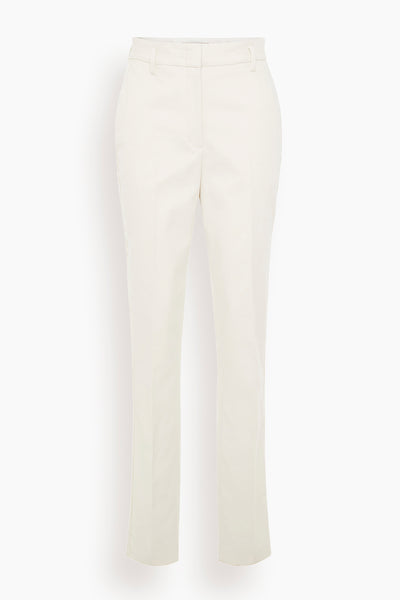 Structured Ambition Pant in White Sand