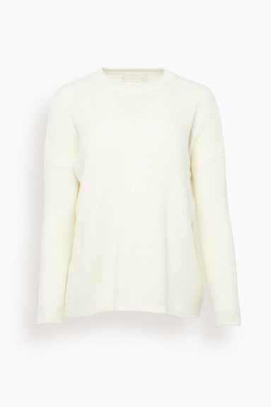Labo.Art Sweaters Pisa Riso Sweater in Winter White