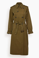 Nili Lotan Tanner Trench Coat in Olive Green – Hampden Clothing