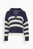 Venezia Polo in Navy/Ivory
