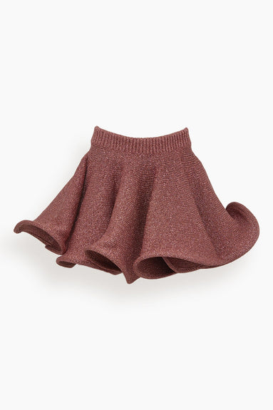 JW Anderson Skirts Flared Mini Skirt in Pink