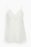 Casual Romance Top in Camellia White