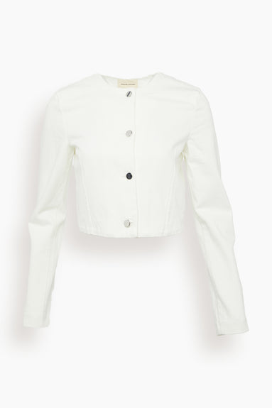 Haro Denim Jacket in Ivory