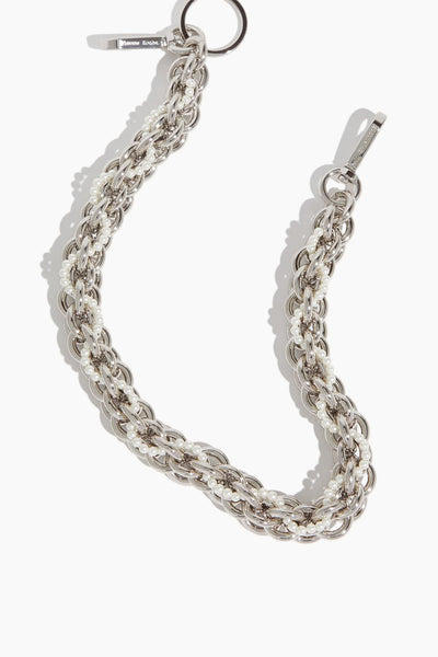Chunky Wallet Chain in Pearl