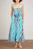 Emporio Sirenuse Dresses Johanna Ikat Stripes Dress in Ocean Emporio Sirenuse Johanna Ikat Stripes Dress in Ocean
