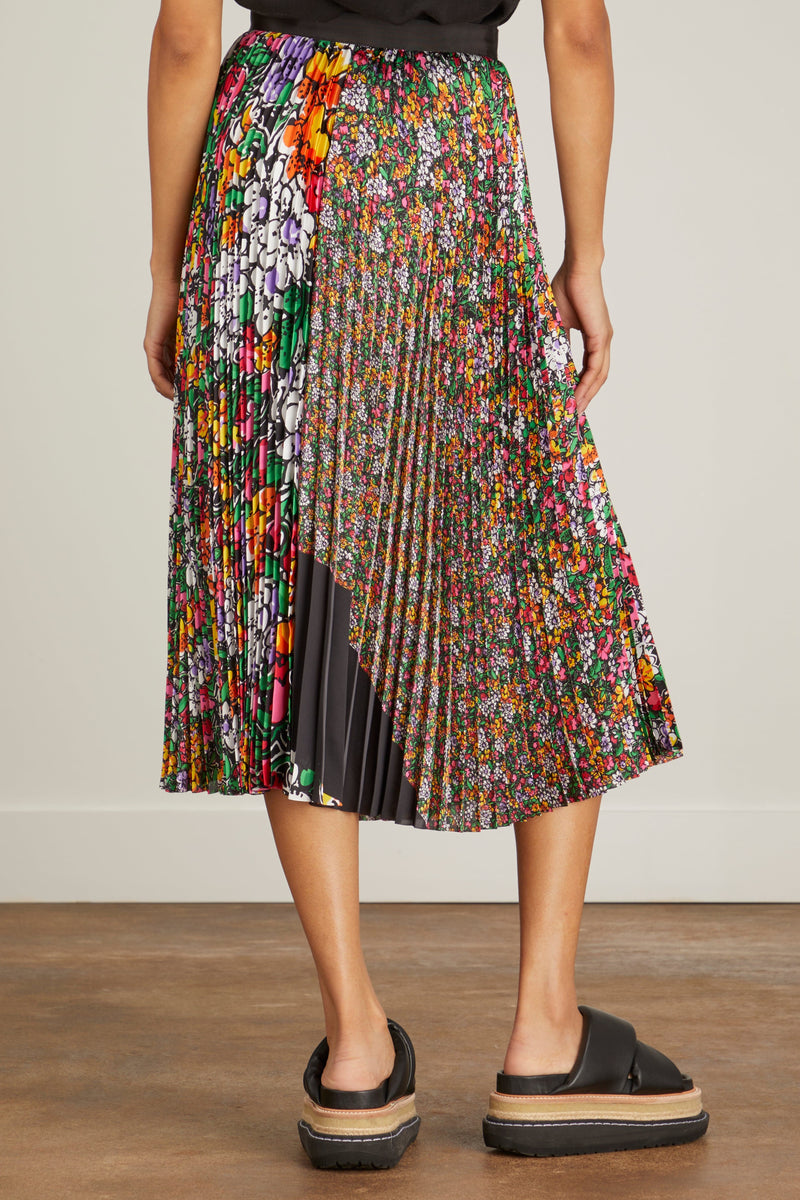 Sacai Floral Print Skirt in Multi – Hampden Clothing