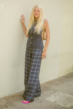 Rosetta Getty Tops Sleeveless Button Front Top in Navy/White Rosetta Getty Sleeveless Button Front Top in Navy/White