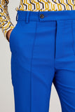 Plan C Pants Trousers in Royal Blue