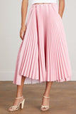 Plan C Skirts Pleated Skirt in Pink
