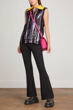 Plan C Tops Tank Top in Multicolor Stripes