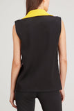 Plan C Tops Tank Top in Multicolor Stripes