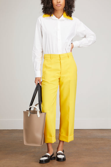 Plan C Pants Trousers in Sunflower