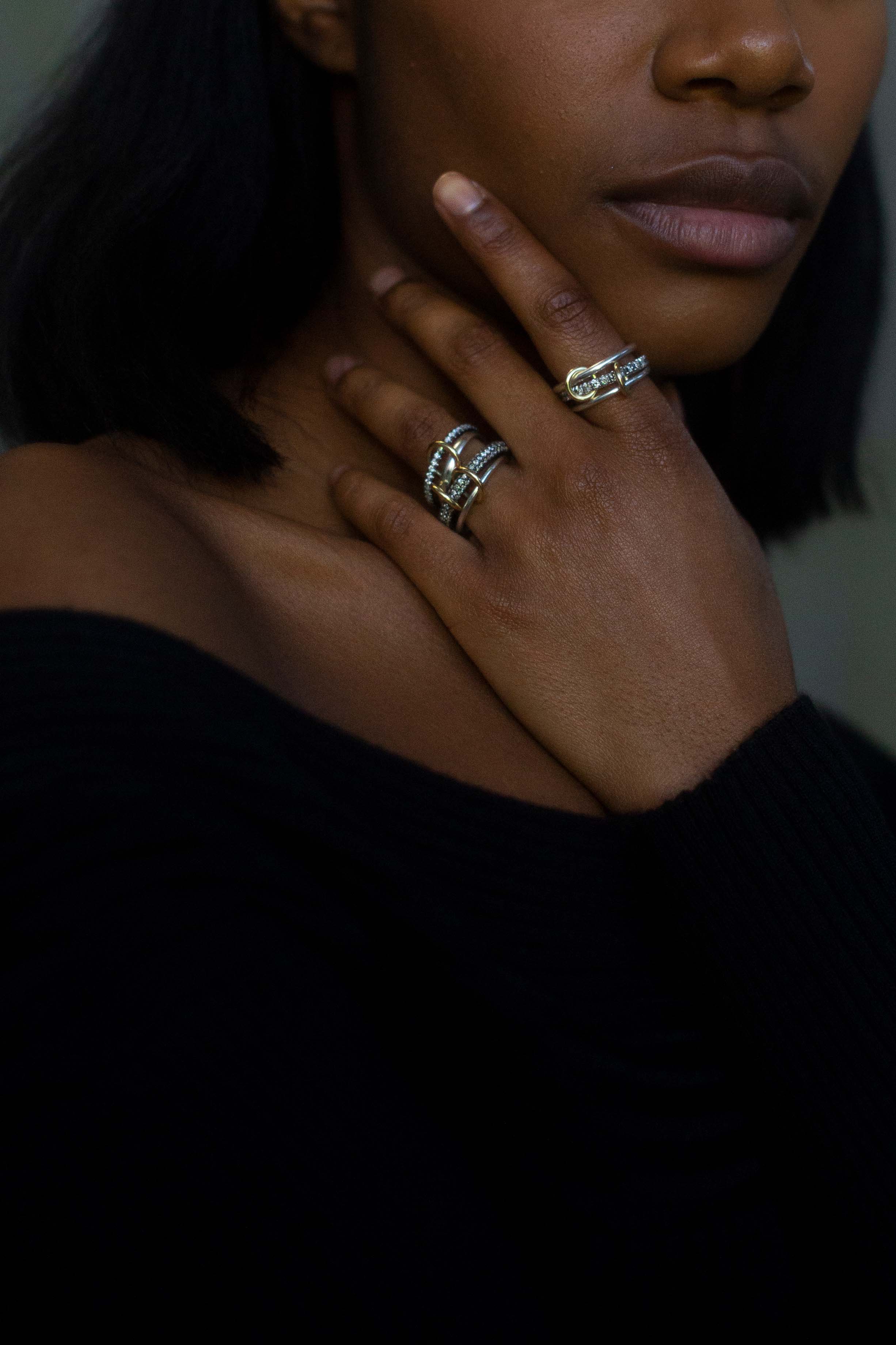 Spinelli Kilcollin Rings Petunia Ring in Sterling Silver Spinelli Kilcollin Petunia Ring in Sterling Silver
