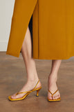 Proenza Schouler Shoes Strappy Heels Square Thong Sandals in Khaki Proenza Schouler Square Thong Sandals in Khaki