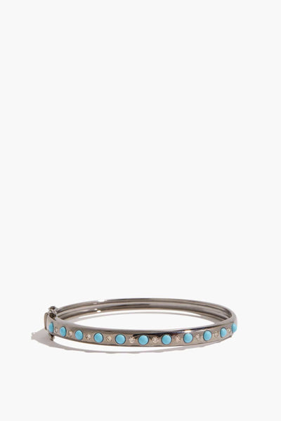 Turquoise and Sterling Bangle