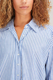 Xirena Tops Roxy Shirt in Sail Blue Xirena Roxy Shirt in Sail Blue