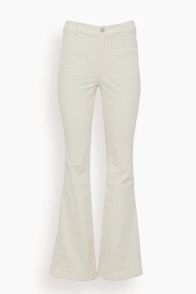 Modern Structure Pant in Warm White