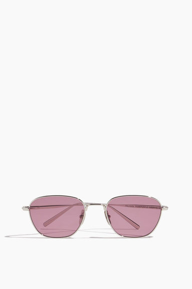 Chimi Sunglasses Sunglasses in Polygon Silver/Plum Purple