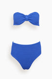 Hunza G Swimwear Rosie Bikini in Royal Blue