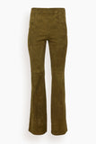 Soft Touch Pant in Dark Olive Green