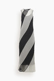 Dixon Tank Dress in Black/White