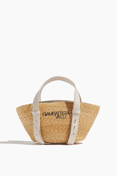 Panier Tote Bag in Banana/Ivory