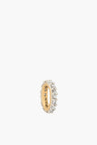 Adina Reyter Necklaces Pave Rondelle Bead in Yellow Gold