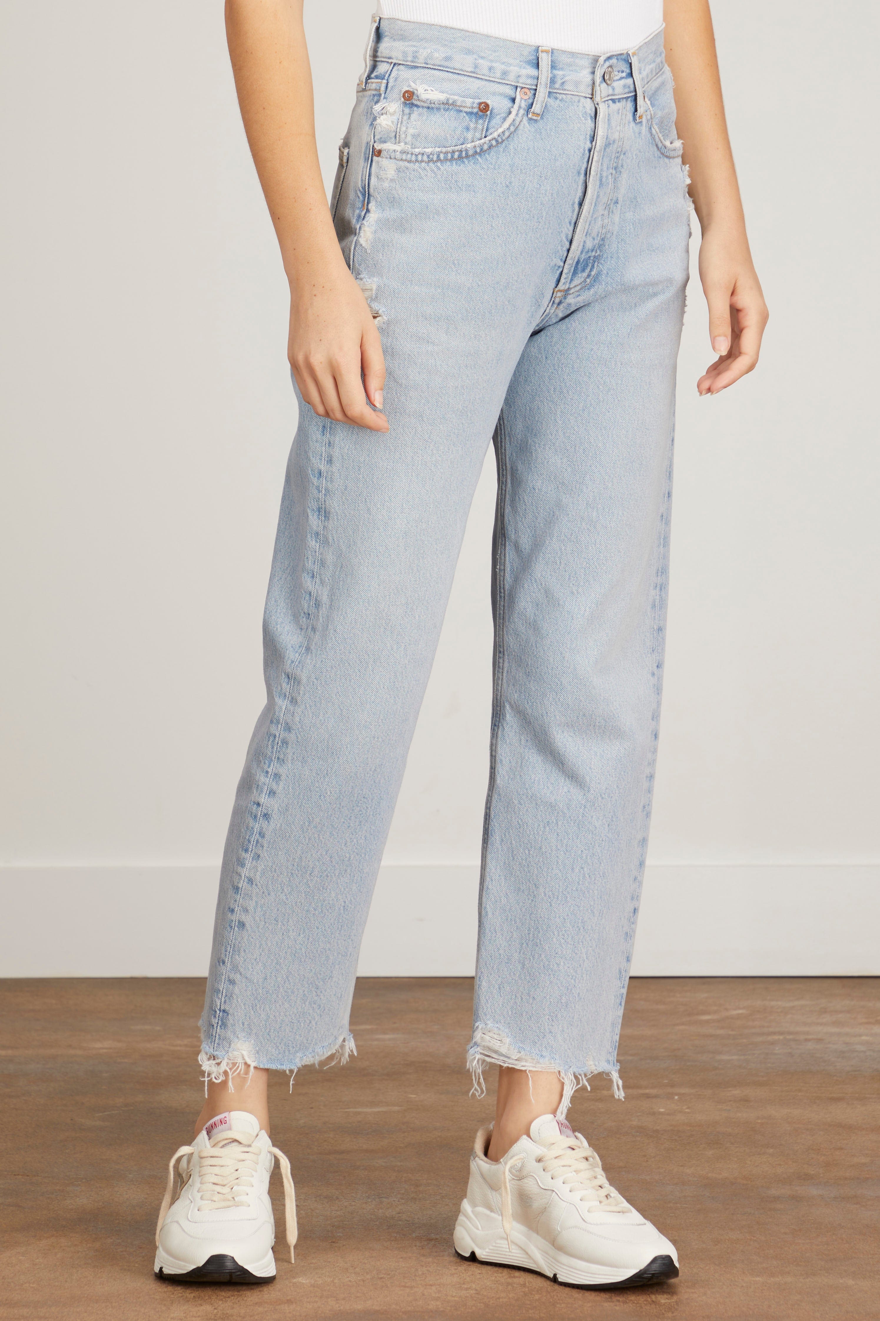 Agolde Jeans 90s Crop Jean in Nerve