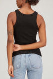 Agolde Tops Bailey Tank Top in Black
