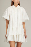 Aje Dresses Ambience Smock Mini Dress in Ivory Aje Ambience Smock Mini Dress in Ivory