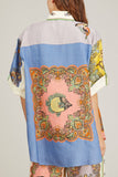 Alemais Tops Trippy Troppo Embroidery Shirt in Multi