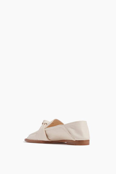 Alexandre Birman Loafers Asymmetric Clarita Loafer in Eggshell Alexandre Birman Asymmetric Clarita Loafer in Eggshell